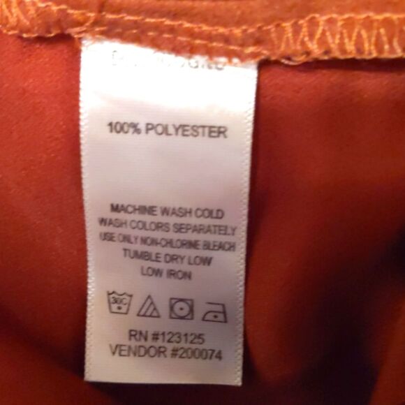 CHADWICK'S Faux Suede Brown Pants Women - Picture 7 of 9